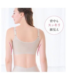 BRADELIS New York 【BRADELIS NewYork peace】綿混ストレッチハイブリッドハートカップブラ25 ブラデリス 吸汗 速乾機能 補正 ブラジャー