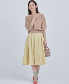 組曲 S 【5色展開・UVケア】スタイルアップ ドルマンスリーブ ニット