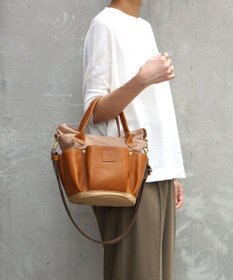 FOLNA RD レザー2WAYガーデンバッグ