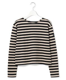 23区 S 【CanCam４月号掲載/洗える】Armor-lux スムース バックボタン ボーダー カットソー