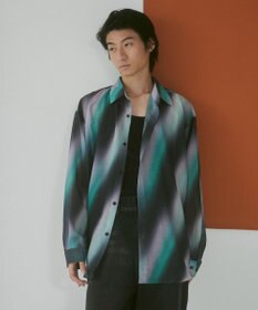 WEGO シアーパターンBIGシャツ（LS）