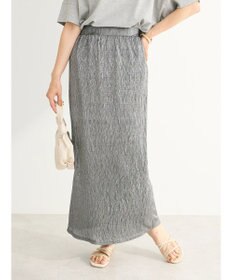 Green Parks シャイニープリーツナロースカート