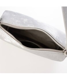 UNBILLION カシュカシュ cachecache / シルクサテン風合皮筒形ショルダー