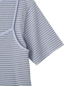 CRAFT STANDARD BOUTIQUE 2点セット/ボーダーキャミ+Tシャツ