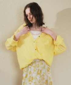 YECCA VECCA 3wayフレンチリネンシャツ