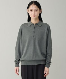 UNFILO MENS 【男女兼用】ソフトサーモ アンチピリングニット ポロ