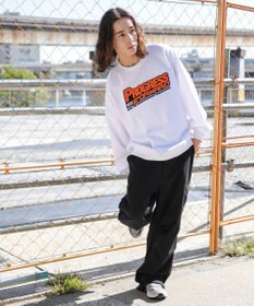 WEGO ヘビーウエイトサガラグラフィックプルオーバー