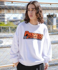 WEGO ヘビーウエイトサガラグラフィックプルオーバー