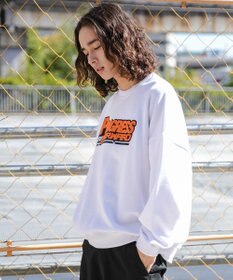 WEGO ヘビーウエイトサガラグラフィックプルオーバー