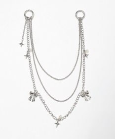 WEGO LパールMIXチャームウォレットチェーン