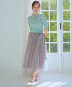 Feroux シャイニープリーツスカート