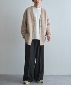 CRAFT STANDARD BOUTIQUE フェザーモールニットカーディガン