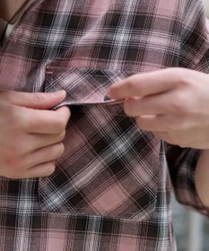 WEGO オンブレチェックシャツ（SS）