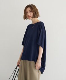YECCA VECCA 異素材切替バックデザインプルオーバー