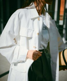 NAVE 【ReNAVE・セットアップ可/洗える】コットンリネンカルゼ ジャケット