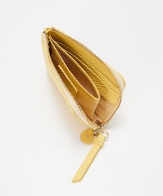 TOPKAPI 【TREASURE TOPKAPI】クロスエンボス レザー L字ファスナー ミニ 財布