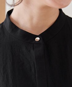 Tiaclasse 【洗える】ピンタックギャザーブラウス