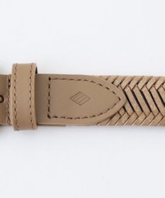 JOSEPH ABBOUD 【イタリア素材/日本製】バックスパインカットレザー ベルト