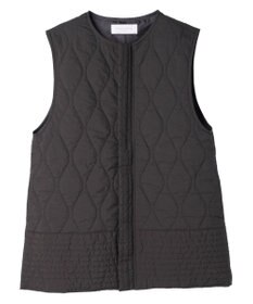 Green Parks ヒョウタンキルトミドル丈ベスト