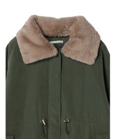 Green Parks ・ＥＬＥＮＣＡＲＥ　ＤＵＥ　中綿モッズロングコート