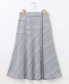 ANY SIS 【洗える】ライトツイード調 スカート