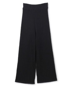 uncrave シースルーケーブルニット パンツ