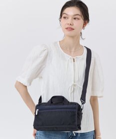 LeSportsac MINI DUFFEL CROSSBODY/ディープシーブルー