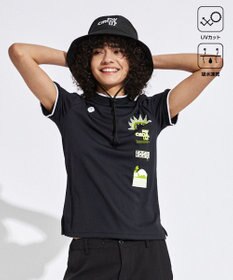 PW CIRCULUS 【UVカット / 吸水速乾】【WOMEN】グラフィティ モック T ゴルフウェア レディース