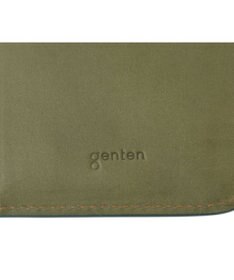 genten ダイヤカットワーク　二つ折り財布
