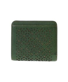 genten ダイヤカットワーク　二つ折り財布