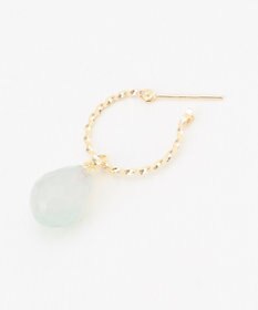 TOCCA 【WEB限定】LEGAME PIERCED EARRINGS L K10 天然石 ピアス L