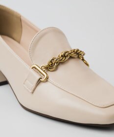 BONTRE 【PRECIEUX JOUET/プレシュウジュエ】マルチチェーンスクエアローファー