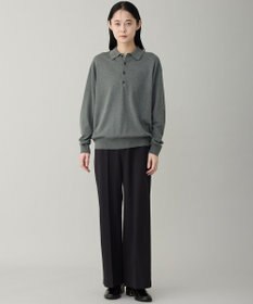 UNFILO MENS 【男女兼用】ソフトサーモ アンチピリングニット ポロ