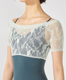 Chacott ハーフスリーブレオタード