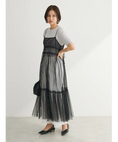 Green Parks ・ＥＬＥＮＣＡＲＥ　ＤＵＥ　２ｗａｙチュールキャミワンピ