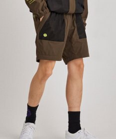 PW CIRCULUS 【撥水加工/軽量/ストレッチ】【MEN】デタッチャブルパンツ カーキ系