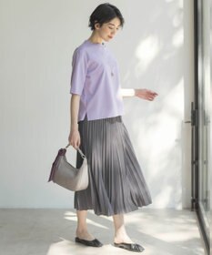 J.PRESS LADIES L TCポンチ モックネック カットソー