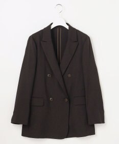 自由区 【カタログ掲載・人気素材・デザインリニューアル・セットアップ対応】リネンライクシンセティックテーラード ジャケット