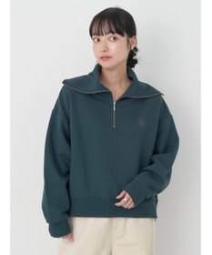 earth music&ecology ハーフＺＩＰ裏起毛プルオーバー