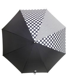 +RING 【プラスリング】【数量限定】 レディース向け 雨傘（長）60cm BLK T1221