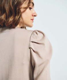 GRACE CONTINENTAL タックスリーブニットトップ