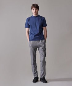 J.PRESS MEN 【Peppin Merino Comfort】【ウォッシャブル可 / 折り目加工】バーズアイ スラックス / ノータック