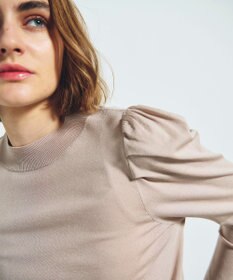 GRACE CONTINENTAL タックスリーブニットトップ