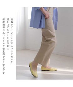 Pointer 日本製 本革Vカットパンプス