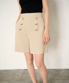 GRACE CONTINENTAL ブッチャーショートパンツ