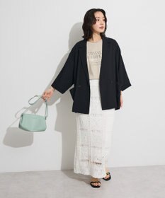 Green Parks クロシェニットスカート