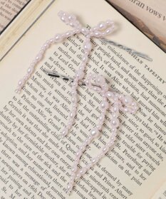 WEGO 【2点セット】L2Pビーズリボンピン