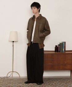 WEGO PUダブルZIPブルゾン