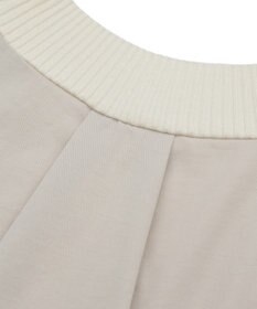 Green Parks 異素材切替ニットチュニック