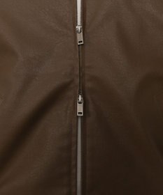 WEGO PUダブルZIPブルゾン